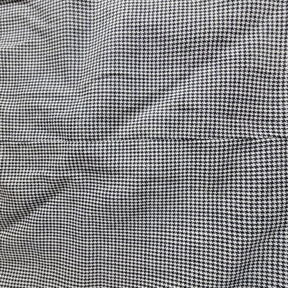 Escada Womens Black & White Houndstooth Career Pencil Skirt Size 40 Romania Made - Picture 4 of 8